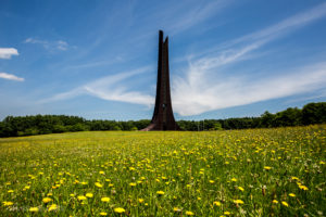 Centennial Memorial Tower in Nopporo Forest