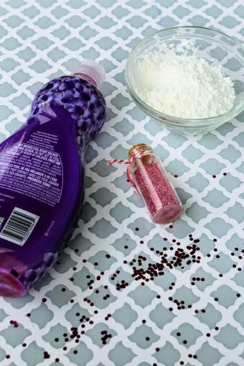 Valentine's Day slime: ingredients needed