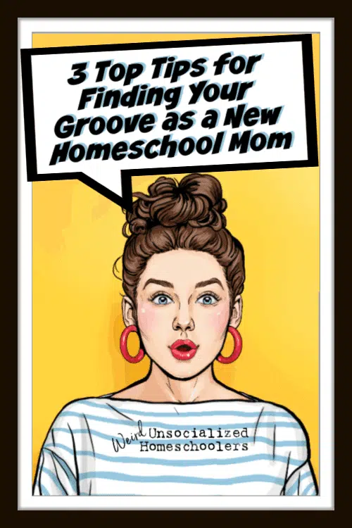 3 Top Tips for Finding Your Groove as a New Homeschool Mom