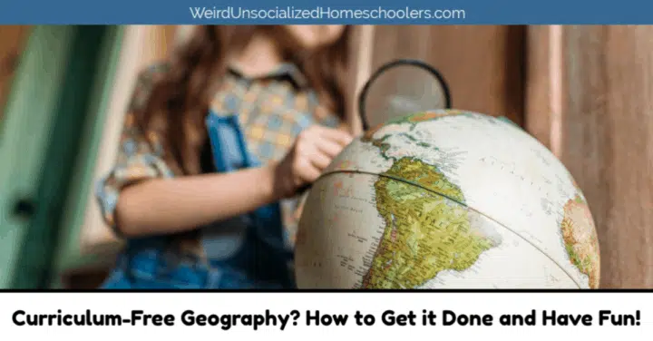 Curriculum-Free Geography? How to Get it Done and Have Fun!