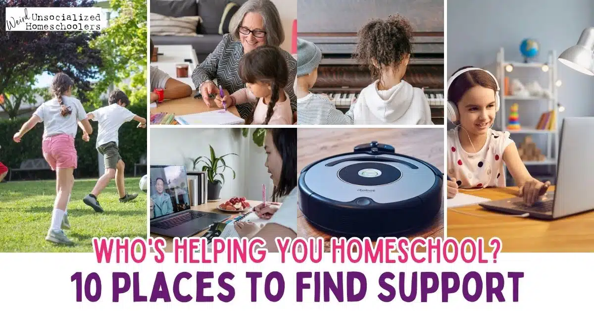 who's helping you homeschool