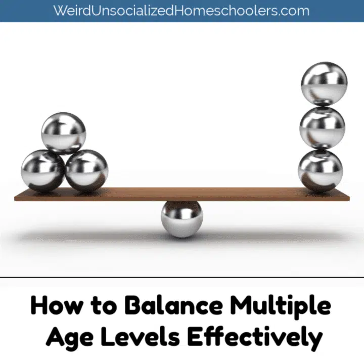 How to Balance Multiple Age Levels Effectively