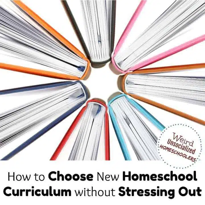 How to Choose New Homeschool Curriculum without Stressing Out