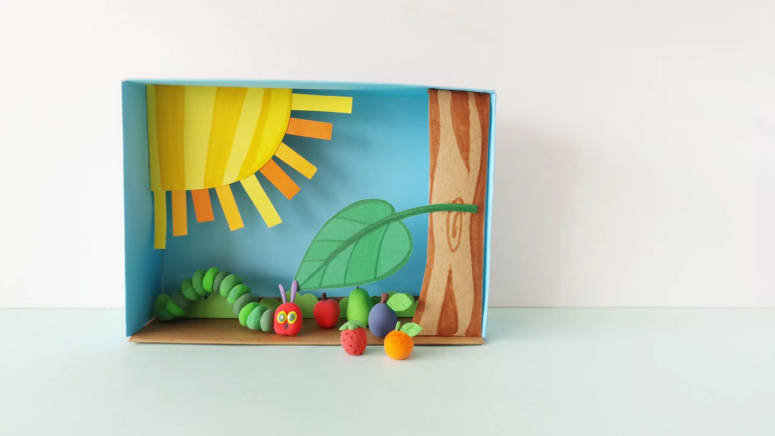 The Very Hungry Caterpillar Diorama