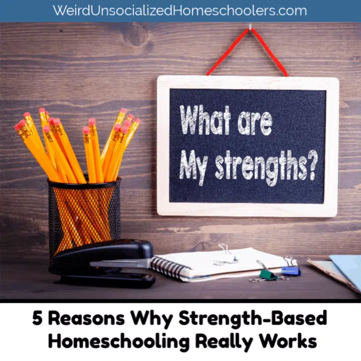 Strength-Based Homeschooling: 5 Reasons Why It Really Works